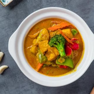 Pumpkin Tofu Curry- Lunch Special