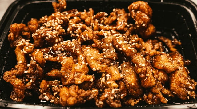 Sesame Chicken.